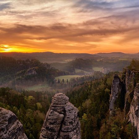 4-Bettzimmer Saechsische Schweiz Mittelndorf 外观 照片