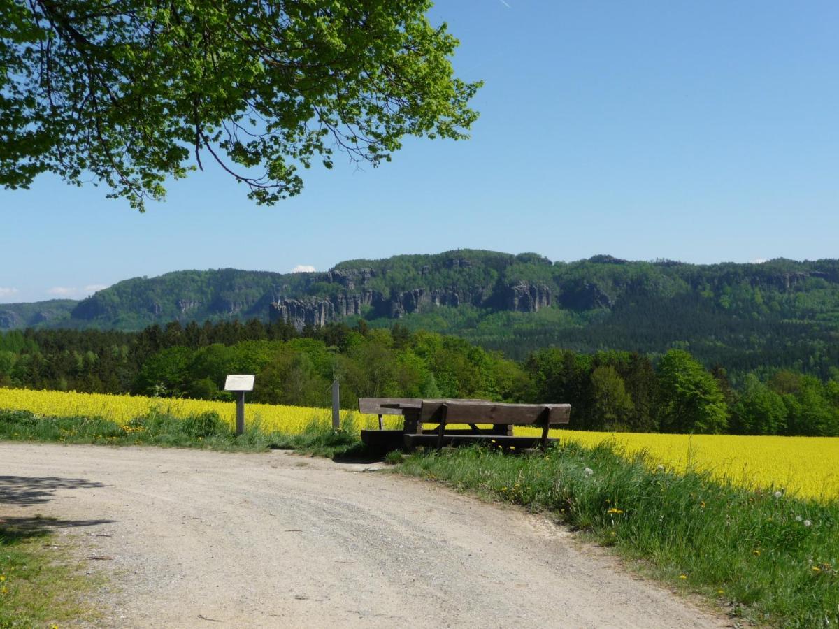 4-Bettzimmer Saechsische Schweiz Mittelndorf 外观 照片