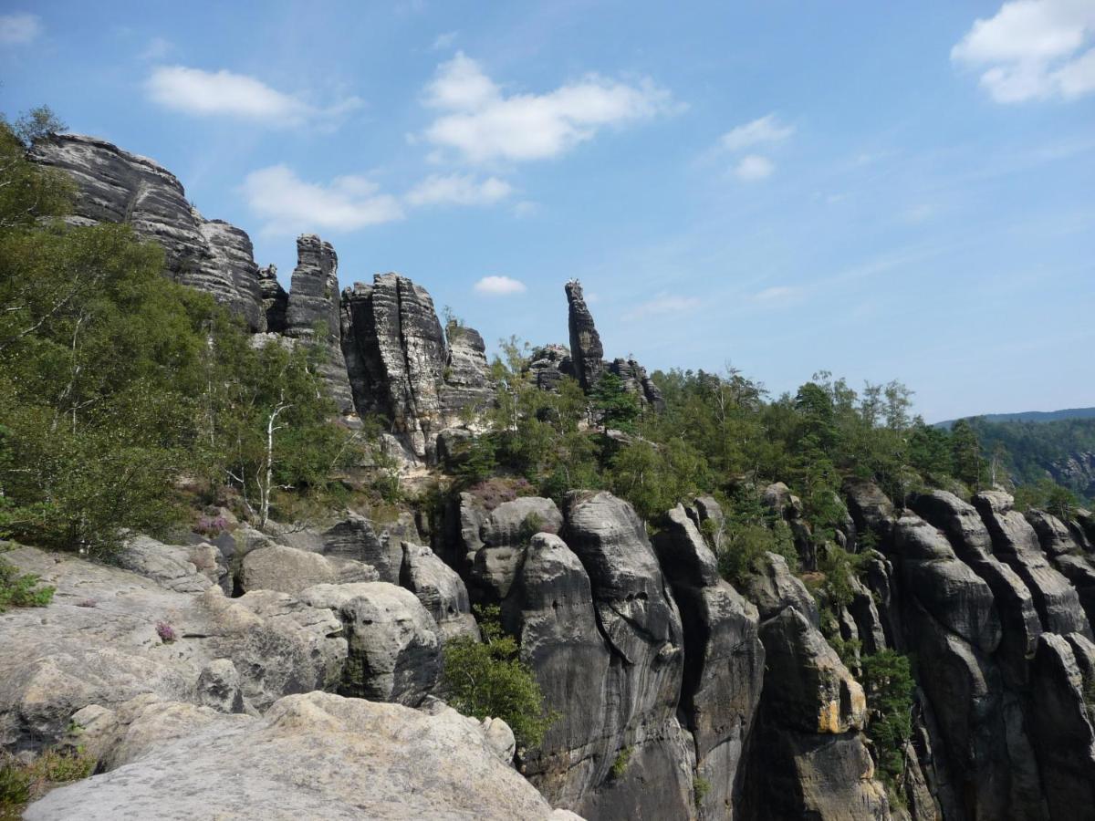 4-Bettzimmer Saechsische Schweiz Mittelndorf 外观 照片
