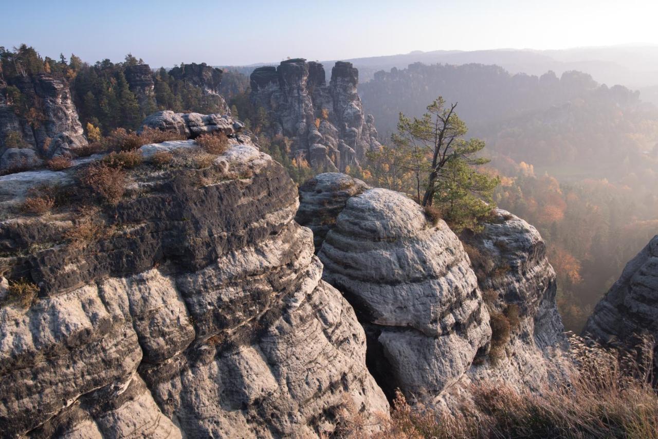 4-Bettzimmer Saechsische Schweiz Mittelndorf 外观 照片