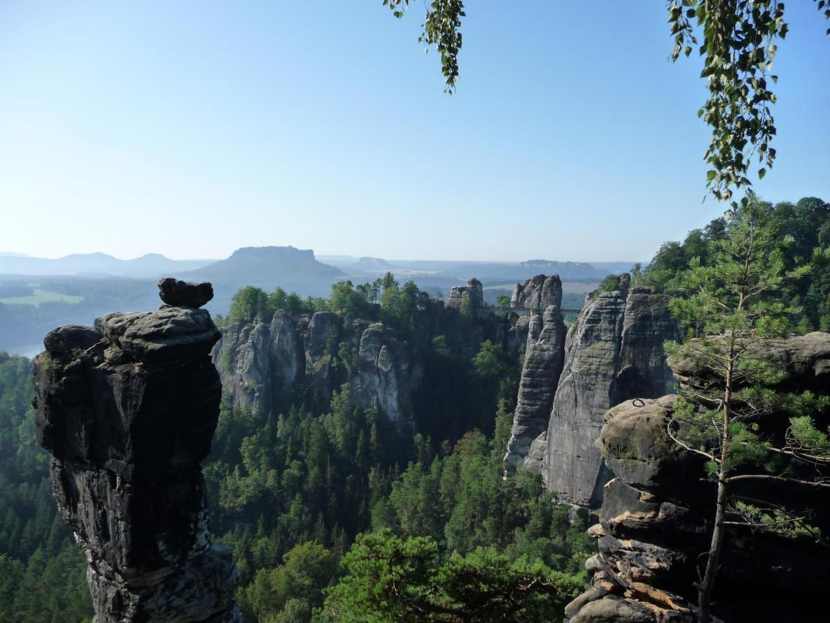 4-Bettzimmer Saechsische Schweiz Mittelndorf 外观 照片