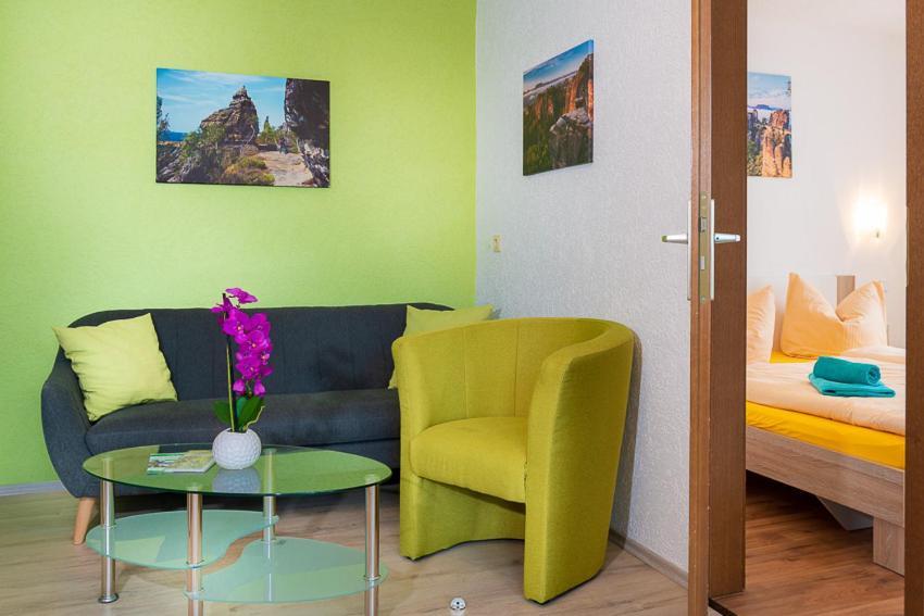 4-Bettzimmer Saechsische Schweiz Mittelndorf 外观 照片